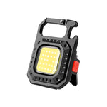 COB-Schlüsselbund LED | 3-Lichtmodi, Klappbar, Wiederaufladbar