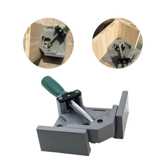 90 Grad Winkelspanner | Hochwertige Legierungsklemme für präzise Ecken bei Holz, Metall und Glas1