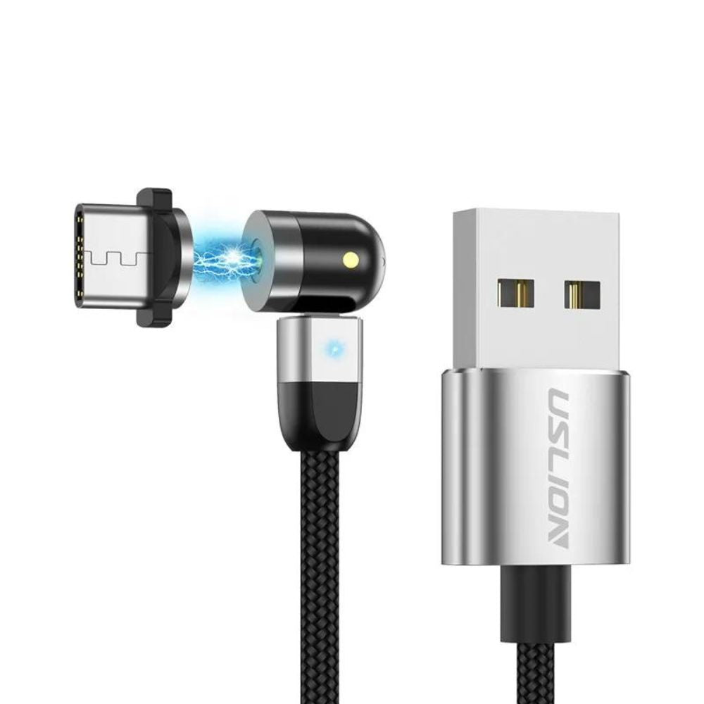 Magnetisches USB-Schnellladekabel | Drehbar um 360º und 180º3
