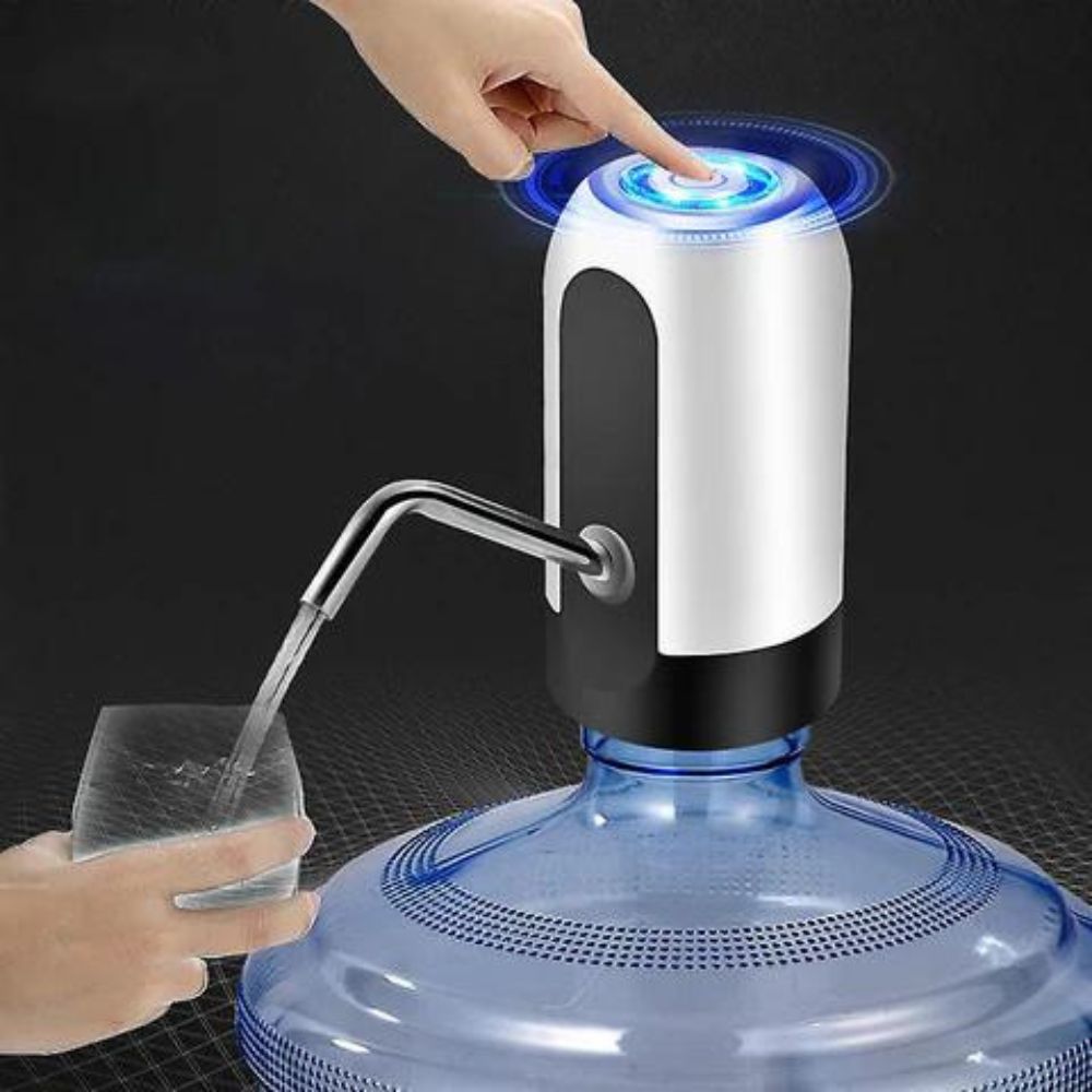 Wasserspenderpumpe für bis 20 Liter Gallonen | Elektrisch mit USB 4