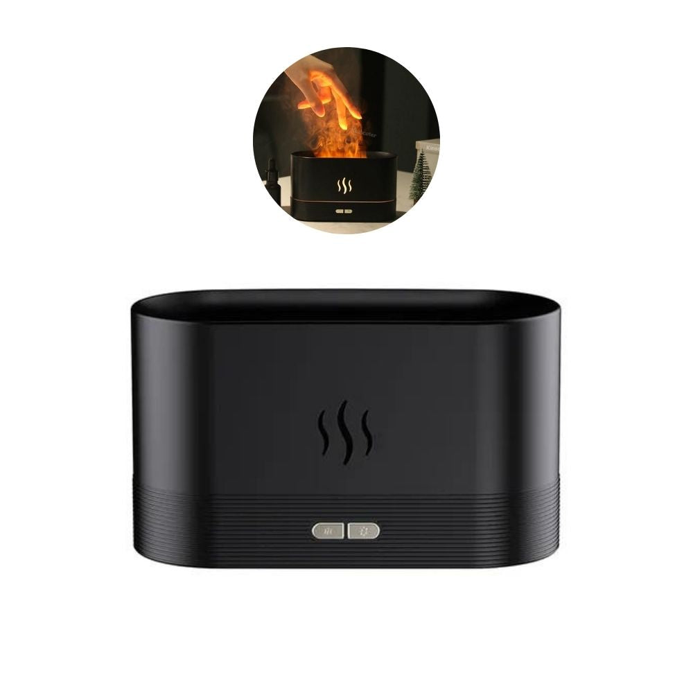 Aroma Diffuser mit Flammen-Effekt mit Abschaltautomatik