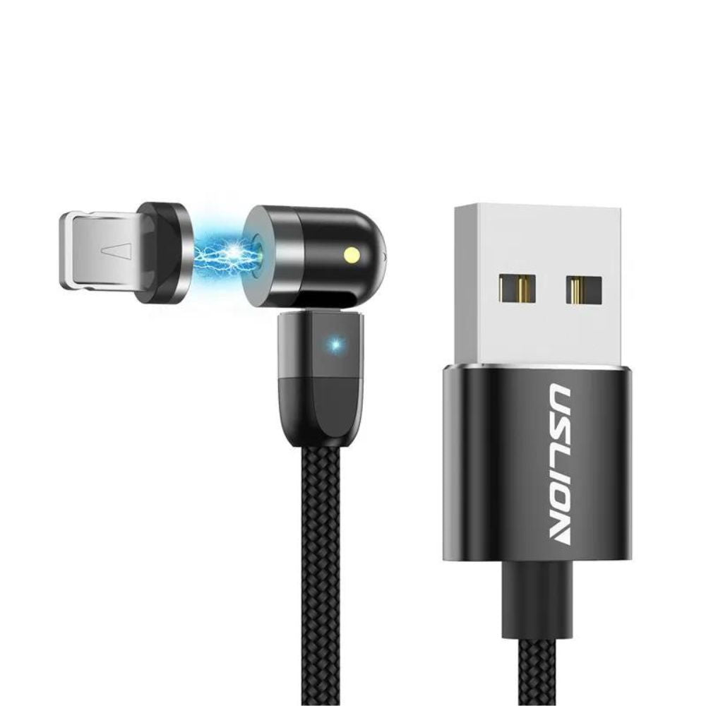 Magnetisches USB-Schnellladekabel | Drehbar um 360º und 180º4