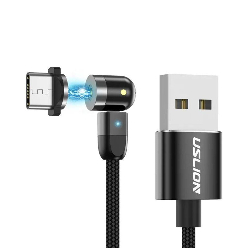 Magnetisches USB-Schnellladekabel | Drehbar um 360º und 180º2