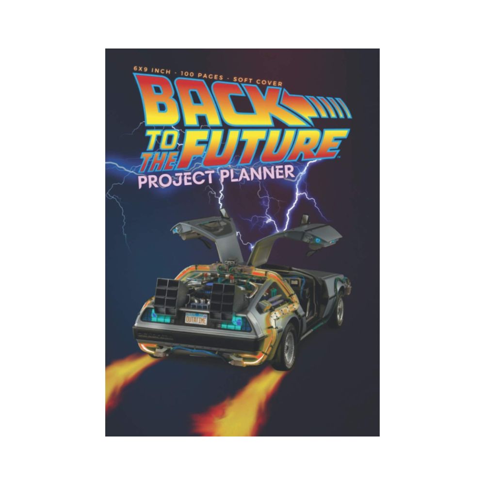 Project Planner | Back To The Future: Fan Edition: 100 Seiten - DINA4 - Englischer Cover