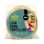 KETO Wrap: LOW CARB Tortilla (4,4g Carbs, 9g Protein) | 6 Stück (240g)