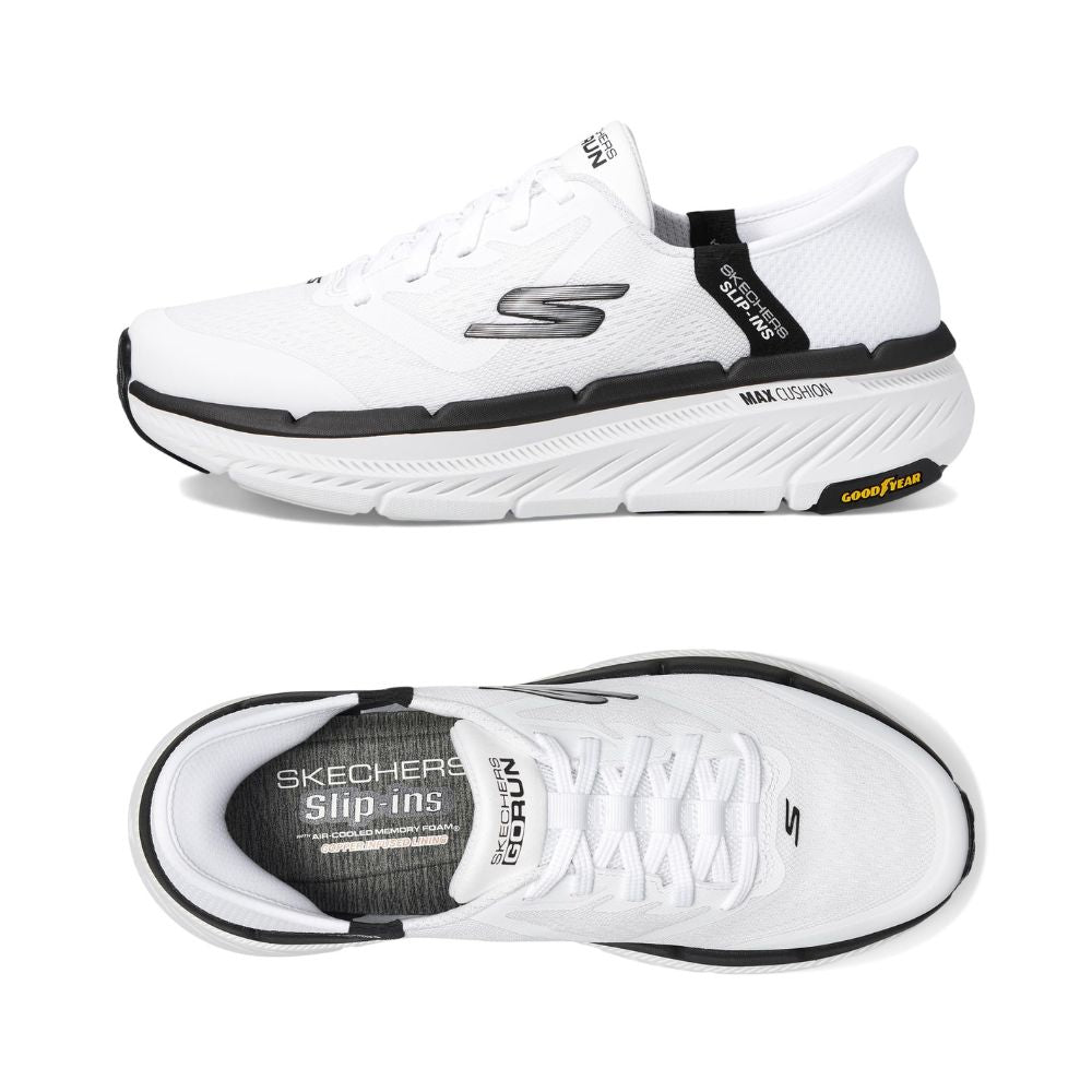 Skechers 'Max Cushioning Premier 2.0' Slip-Ins Laufschuhe (Weiß)