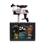 Sainlogic 9-in-1 Funk-Wetterstation mit Außensensor: Hygrometer, Mondphase
