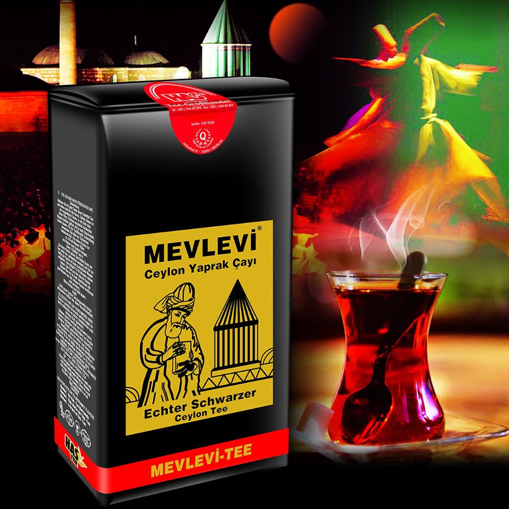 MEVLEVI Echter Schwarzer Ceylon Tee aus Sri Lanka