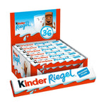 Kinder Schokoriegel (36x Einzelriegel - 760g): zartschmelzende Vollmilchschokolade mit Milchcremefüllung