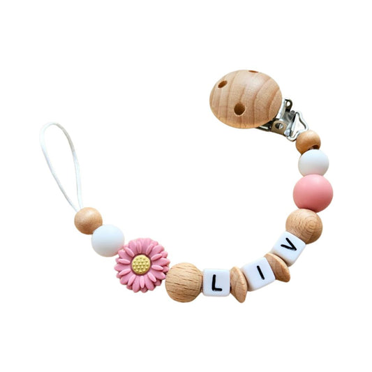 Lovely Schnullerkette: Personalisiertes Baby Geschenk für Mädchen und Junge