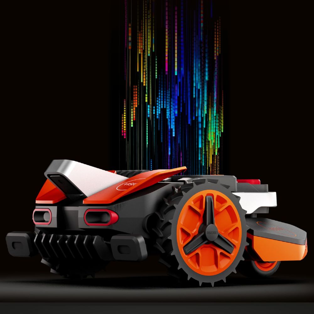 WORX Landroid Vision M600 KI-Mähroboter (WR206E.1) für Gärten bis 600m²: WLAN & Bluetooth, Igelschutz