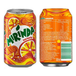 Mirinda 'Orange' Erfrischungsgetränk (72x0,33l Dosen)