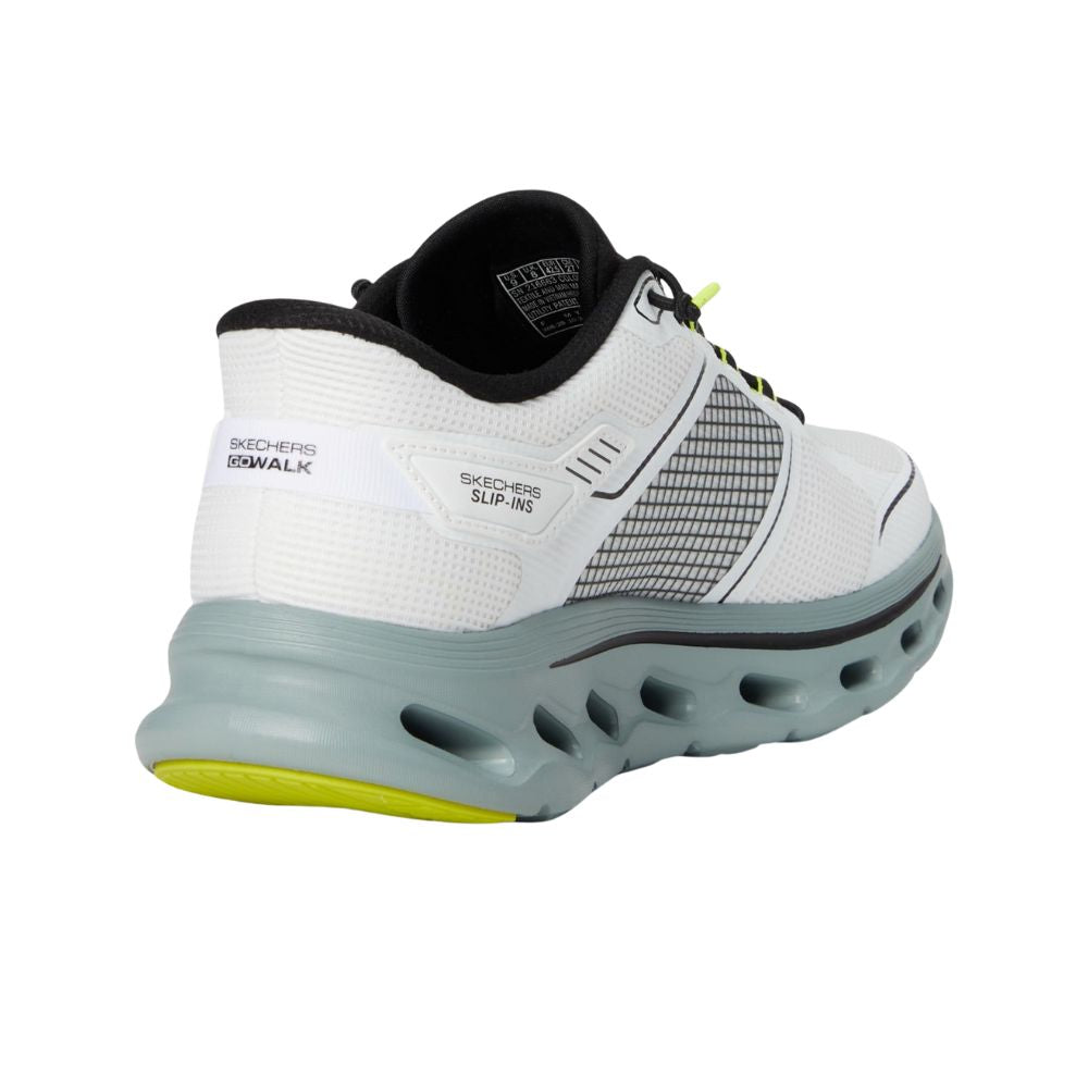 Skechers 'Go Walk Glide Step 2.0 Zalor' Slip-Ins Herren Sneaker (Weiß-Türkis-Schwarz)