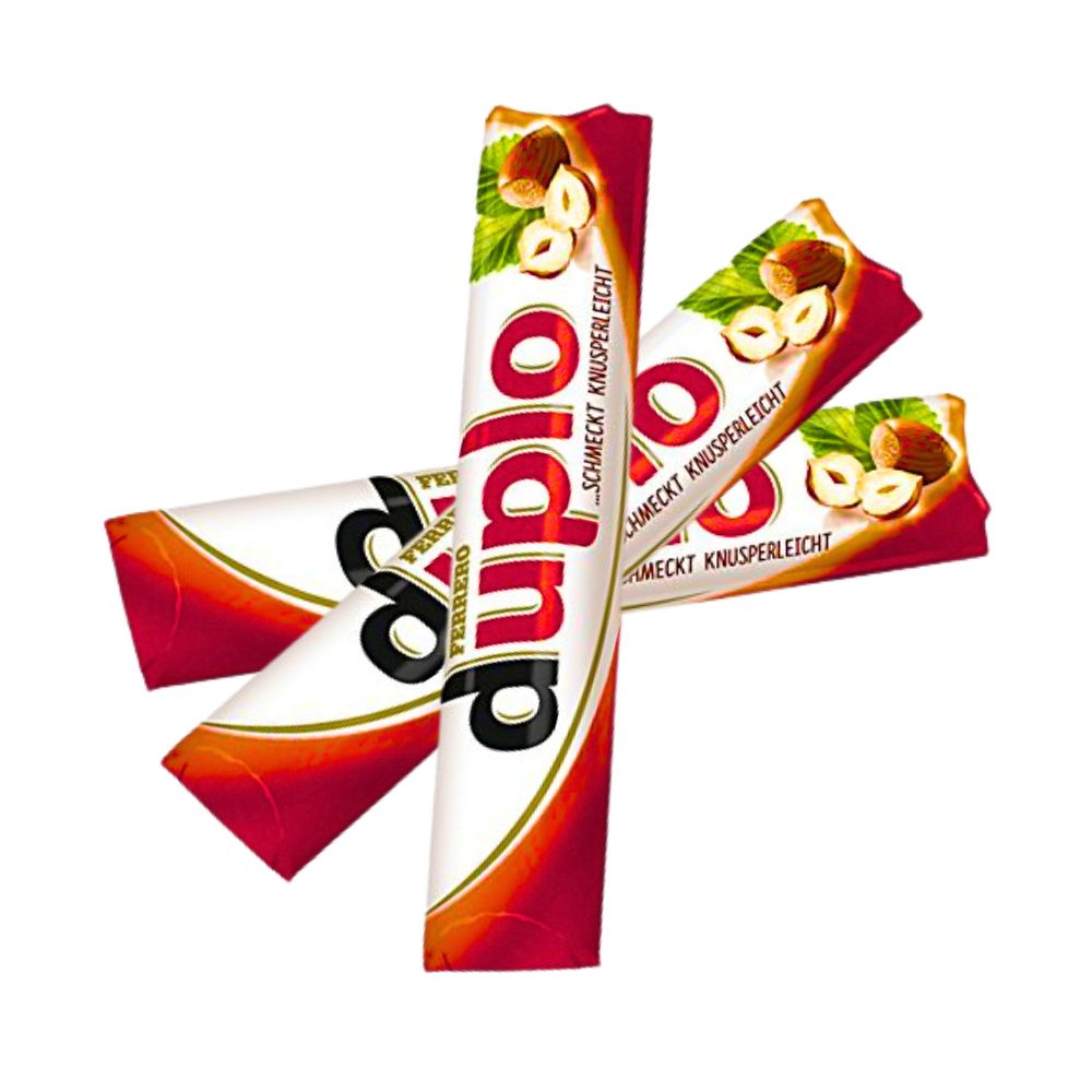 duplo 'Ferrero' Einzelriegel (40x18,2g): Schmeckt knusperleicht, Schokoladengenuss