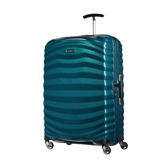 SAMSONITE Lite-Shock - Spinner L: Reisekoffer (75cm - 98.5 Liter): Petrol Blue
