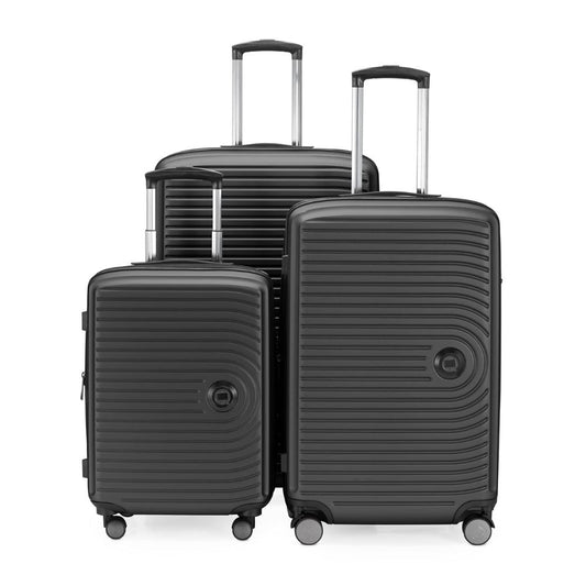 HAUPTSTADTKOFFER 'Mitte' Hartschalen Reisekoffer-Set (3-teilig): ABS, TSA | Graphite