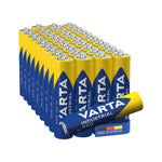 Varta Micro AAA Alkalibatterien, 40 Stück Vorratspack, 10 Jahre Haltbarkeit