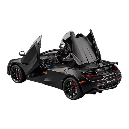 McLaren 720S Modellauto (1:24): Super Sportwagen aus Metall mit Licht & Sound