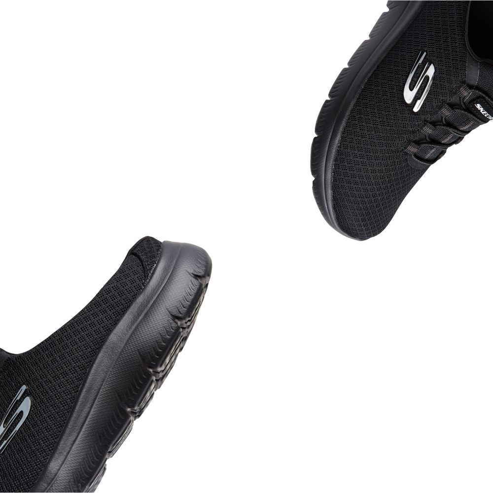 Skechers 'Summit Swift Step' Damen Sabot Pantolette (Schwarz)