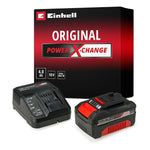 Einhell 18V 4,0 Ah PXC Starter Kit: Power X-Change Akku & Schnellladegerät
