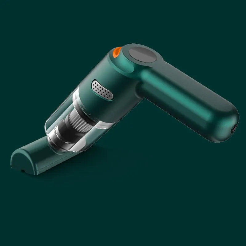 Mini Auto Minitaubsauger mit 15000Pa Leistung | kabelloser Betrieb, USB-Ladefunktion: 4000mah Lithium Batterie