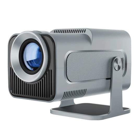 Magcubic HY320 Mini Projektor | 4K Native 1080P, 10000 Lumen: WiFi 6, BT 5.0, Android 11.0 (Grau)