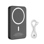 ROCOREN 10.000mAh Magnetische Powerbank: 20W Wireless Schnellladegerät für iPhone 15/14/13/12 Pro-Pro Max