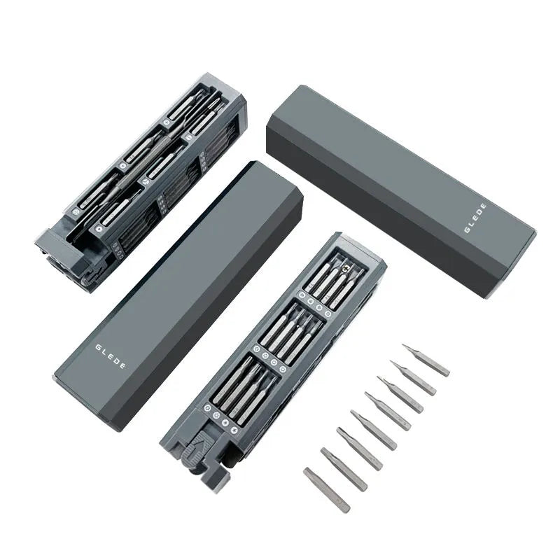Werkzeugset mit Multifunktions-Schraubendreher | 46-in-1 Präzisionsmagnetbits4