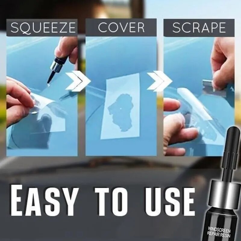 Auto Windschutzscheibe Reparatur Kit | Fluid Glass Fix1