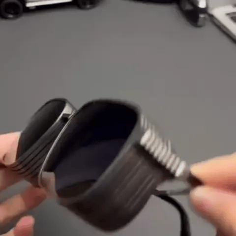 Magnetische Clip-On Nachtvision Polarisationsbrillen-Set mit Anti-Blaulicht (Preview GIF)