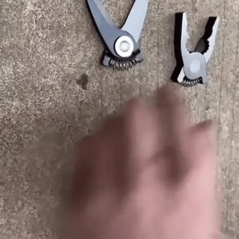 Multifunktionale Handwerker-Zange | mit austauschbaren Wechselköpfen GIF