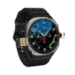 4G SIM Smartwatch U8 Ultra (2025) | 4GB RAM, 32GB Storage: Dual Camera, GPS, WiFi, Waterproof