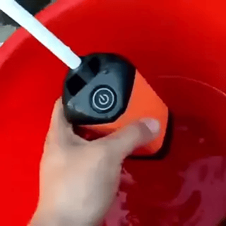 Elektrische Campingdusche-Set mit Digitalanzeige | Ideal für Camping und Reisen (Preview GIF)