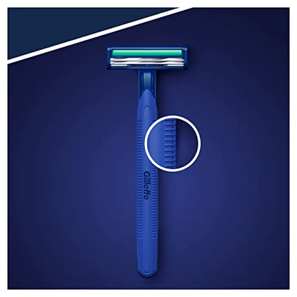 Gilette Blue2 Plus | Disposable Blades for Men (20 Pack)