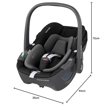 Maxi-Cosi Pebble 360 i-Size Babyschale | Neugeborenen Autositz (360 Grad, 0-15 Monate)