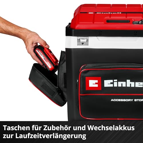 Einhell Akku-Kühlbox TE-COL 18/27 Li-Solo Power X-Change inkl. Taschen