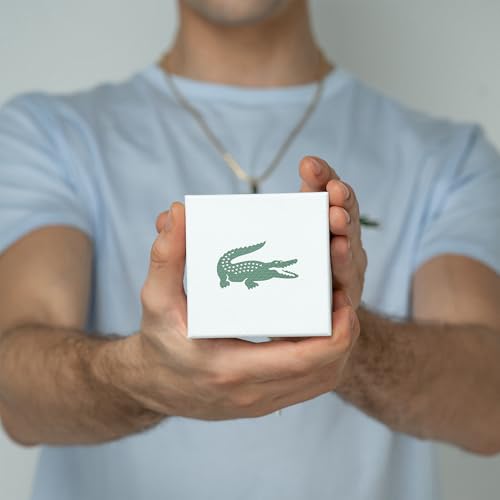 Lacoste Chronograph Quarz Uhr für Herren (2011096) aus 'Kollektion Boston' mit goldfarben Edelstahlarmband