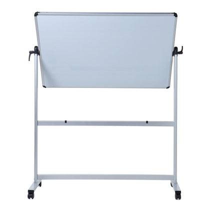 VIZ-PRO Mobiles Whiteboard mit Aluminiumrahmen & Ständer (120x90cm): Doppelseitig