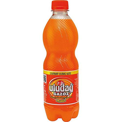 Uludag Gazoz Orange (12x 0,5L): Türkisches Erfrischungsgetränk inkl. 3 € Einwegpfand