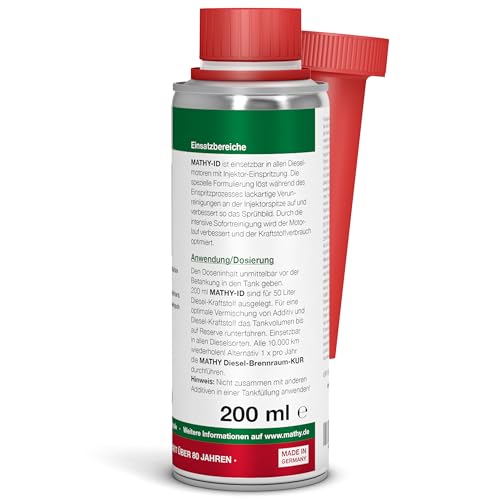 MATHY-ID Universal Injector Cleaner Diesel (200ml): Highly effective diesel additive