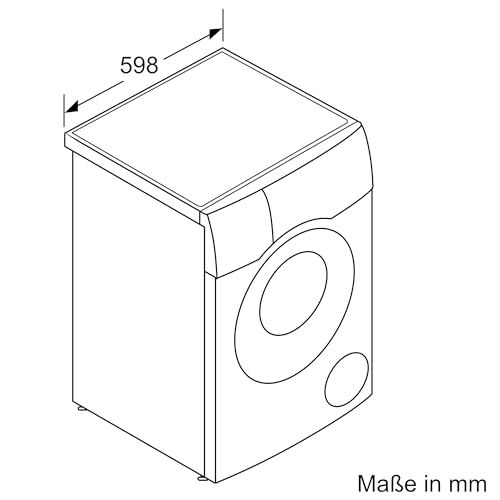 Bosch (WNC244070) Series 8 Washer-Dryer (9kg &amp; 6kg Wash &amp; Dry): Iron Assist