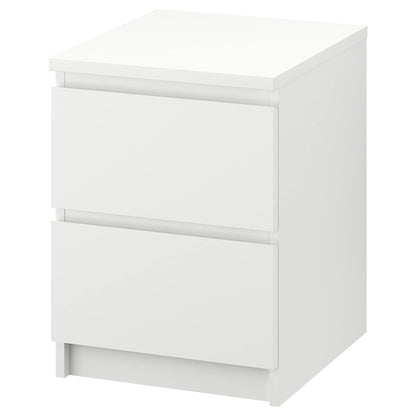 Ikea MALM Kommode (40x55cm) mit 2 Schubladen in Weiß