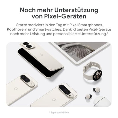 Google Pixel 9 Pro XL (128GB) mit Gemini ohne SIM-Lock, Dreifach-Rückkamerasystem, KI-Technologie