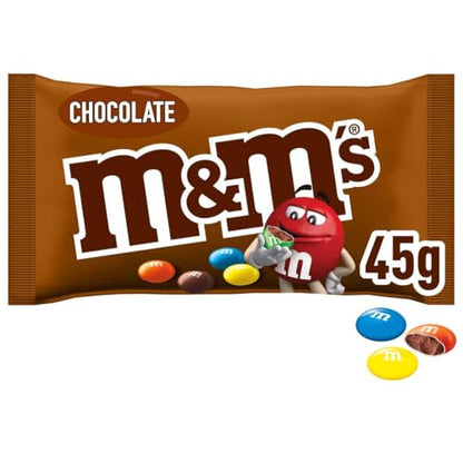 M&M's Chocolate Großpackung (24x 36g = 816g): Schokolinsen