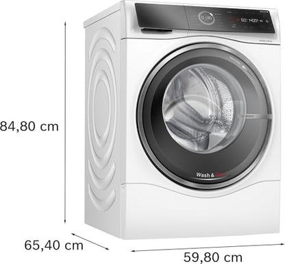 Bosch (WNC244070) Series 8 Washer-Dryer (9kg &amp; 6kg Wash &amp; Dry): Iron Assist