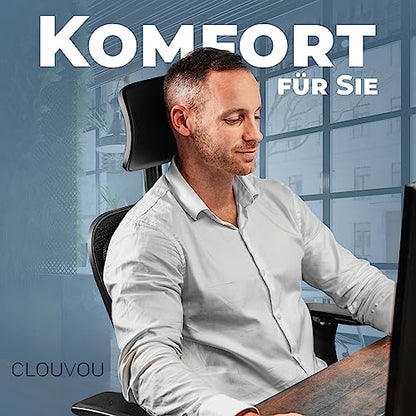 CleverSeat Bürostuhl Ergonomisch 100% individuell einstellbar | Drehstuhl >150kg