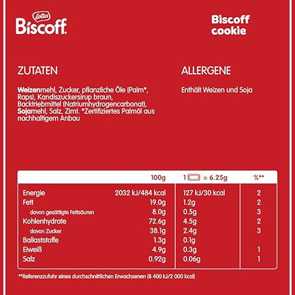 Lotus Biscoff: Original Karamellisierter Keks (300x Kekse) | Vegan - 1.875 kg