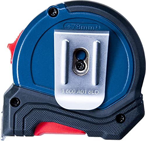 Bosch Professional Maßband (5m) | Aluminiumgehäuse, Magnethaken, Einhandbedienung