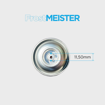 FrostMEISTER 3-in-1 Auto-Klimaanlage Nachfüllset für R134a (2x 400ml Dose & Schlauch mit Manometer)