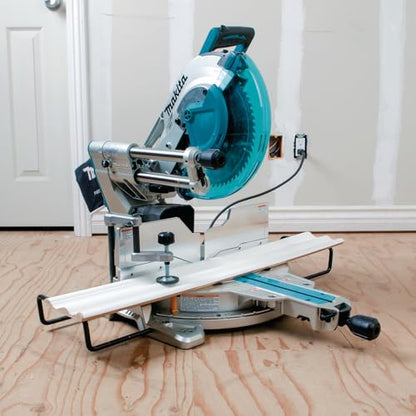 Makita Kapp- und Gehrungssäge (LS1219L) mit Laserführung & platzsparender Bauweise: 305mm